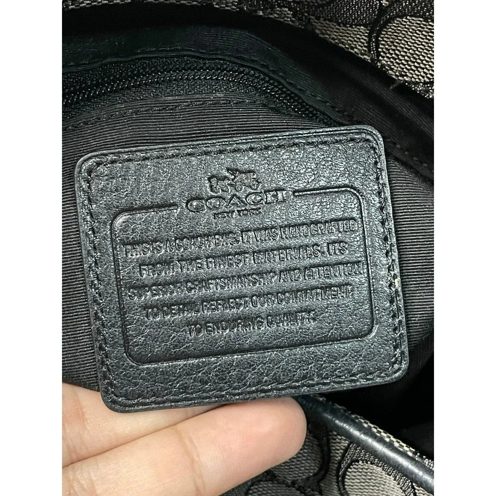 Authentic Coach Signature Phoebe Tabby Tote Bag - Picture 8 of 9